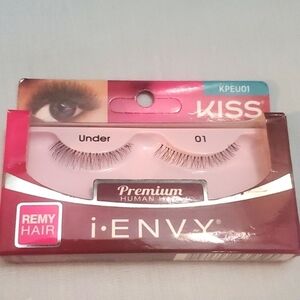 iENVY Premium Human Hair Eyelashes- 1 pair, Glue Not Included